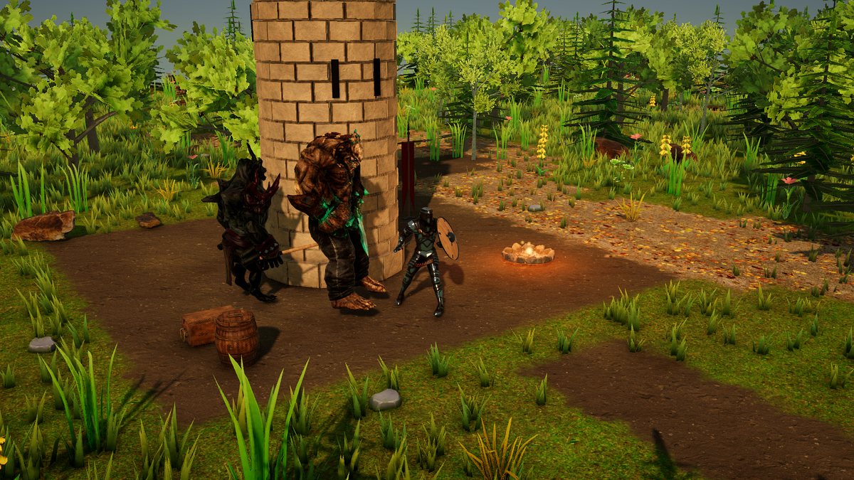 Cyclopes and trolls roam the Highlands - pick a class that suits the way you fight